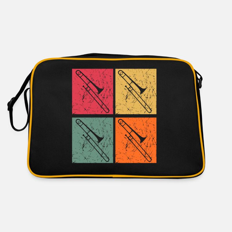 Trombone Tromboniste rétro Trombones Sac Retro