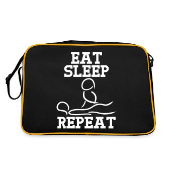 Physio Physiotherapy Physiotherapist - Retro Bag - black/gold - Back