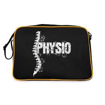 Physiotherapist Physio - Retro Bag - black/gold - Back