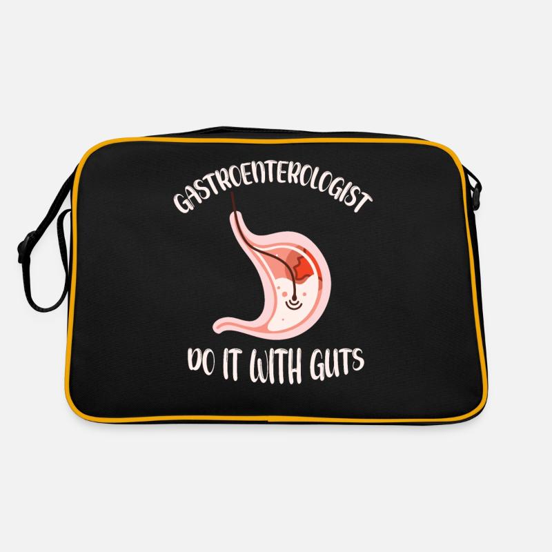 Gastroenterologist does it with intestines stomach Retro Bag