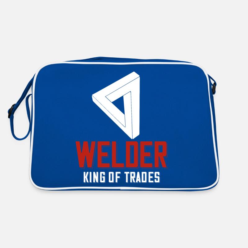 Welder saying for proud metal workers and Retro Bag