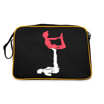 Acro Yoga Meditation Acroyoga - Retro Bag - black/gold - Back