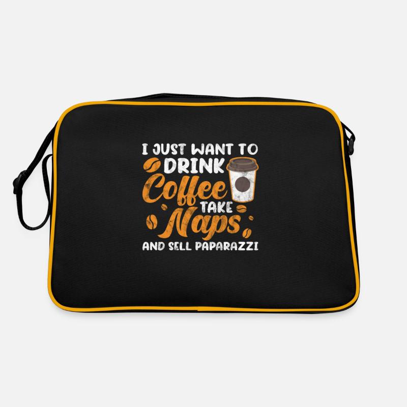 Kaffee Retro Tasche
