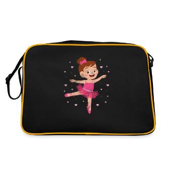 Ballet - Retro Bag - black/gold - Back