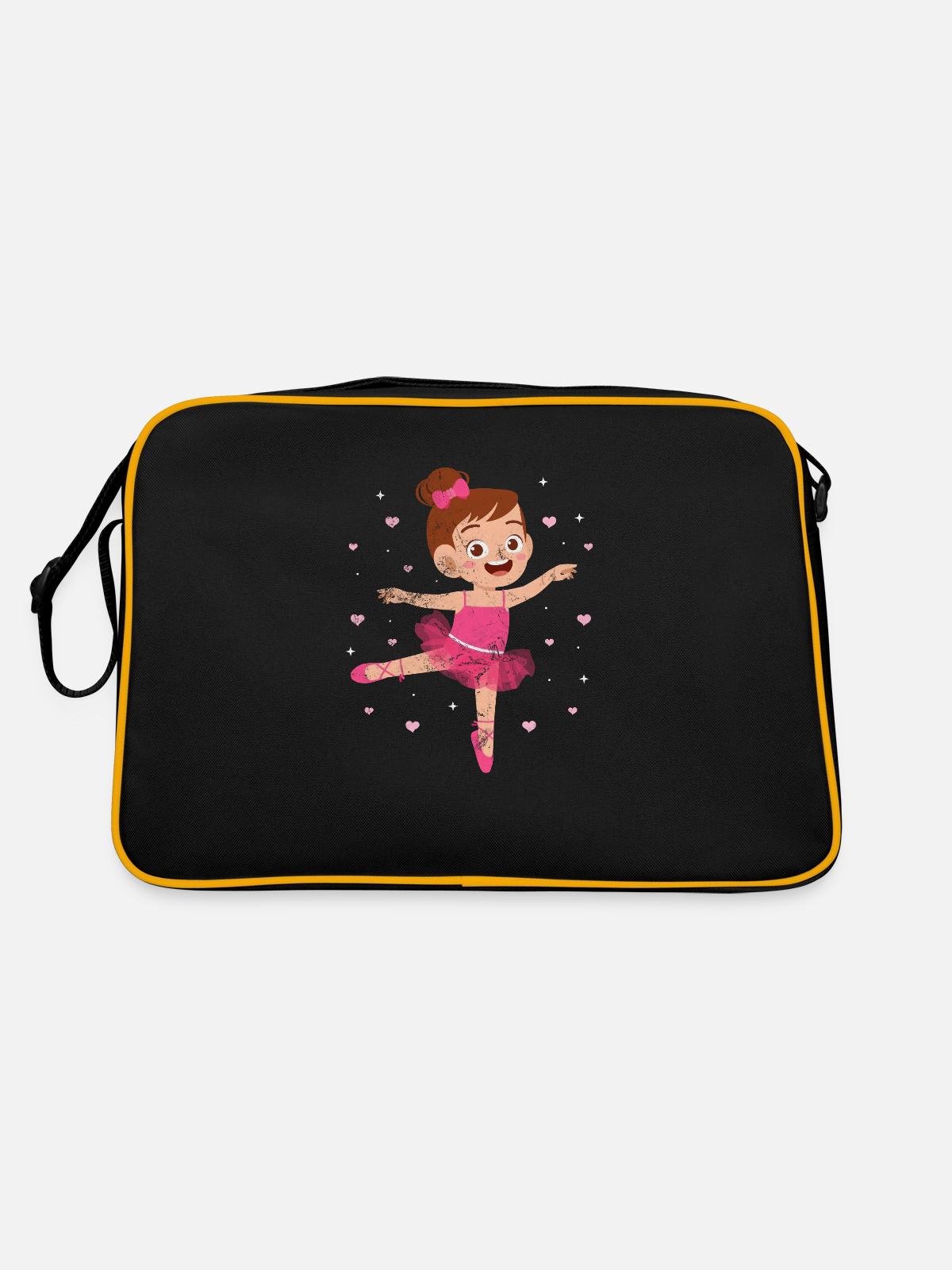 Ballet - Retro Bag - black/gold - Back