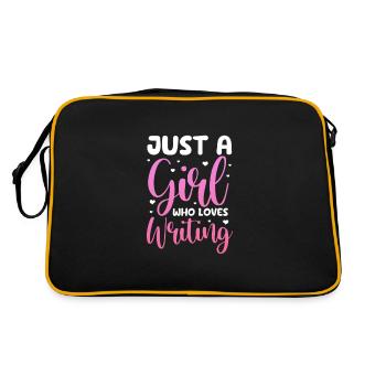 Author - Retro Bag - black/gold - Back
