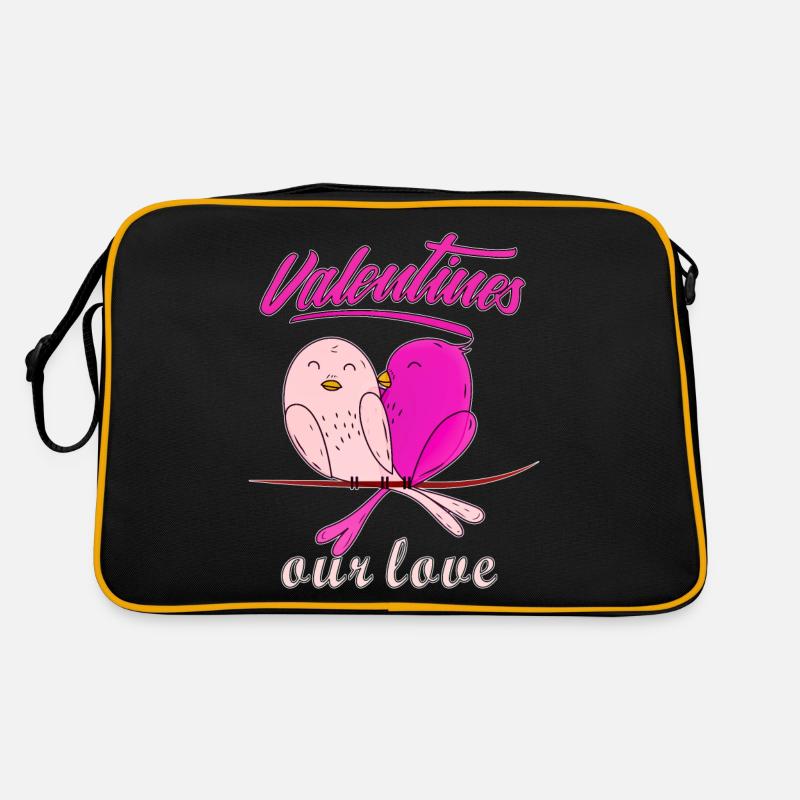 VALENTINES our love Retro Tasche
