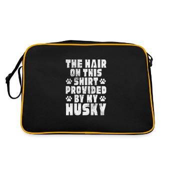 Husky - Retro Bag - black/gold - Back