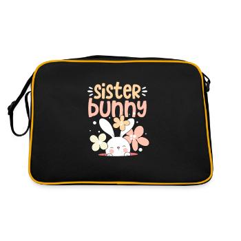 Soeur - Sac Retro - noir/or - Dos