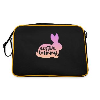 Soeur - Sac Retro - noir/or - Dos