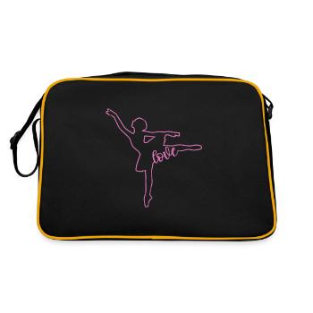Ballet - Retro Bag - black/gold - Back