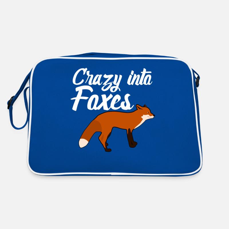 Crazy into Foxes Retro Tasche