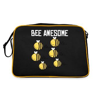 Abeilles Abeilles Géniales Abeilles Abeilles - Sac Retro - noir/or - Dos