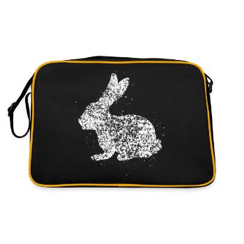 Rabbit Rabbit Rabbit - Retro Bag - black/gold - Back