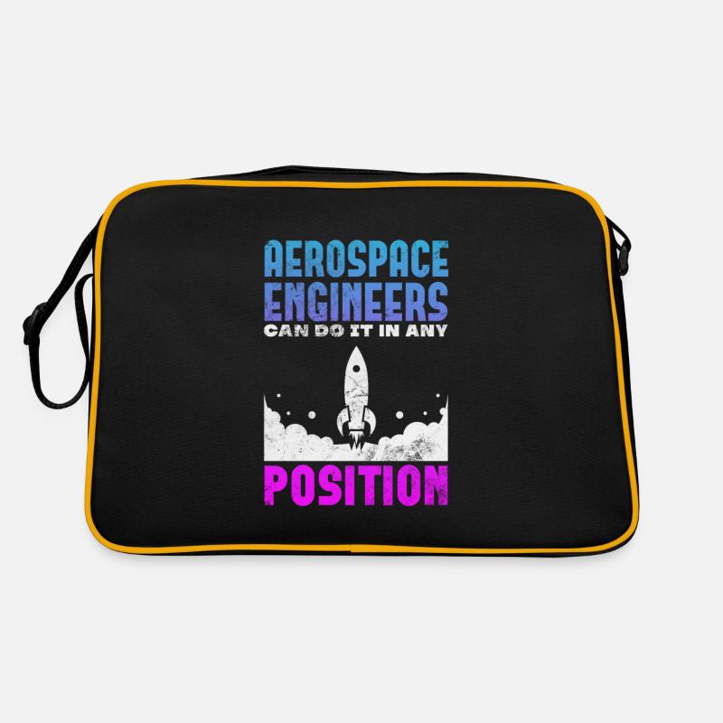 Space Engineer Aeronautical Engineer Gift Retro Bag