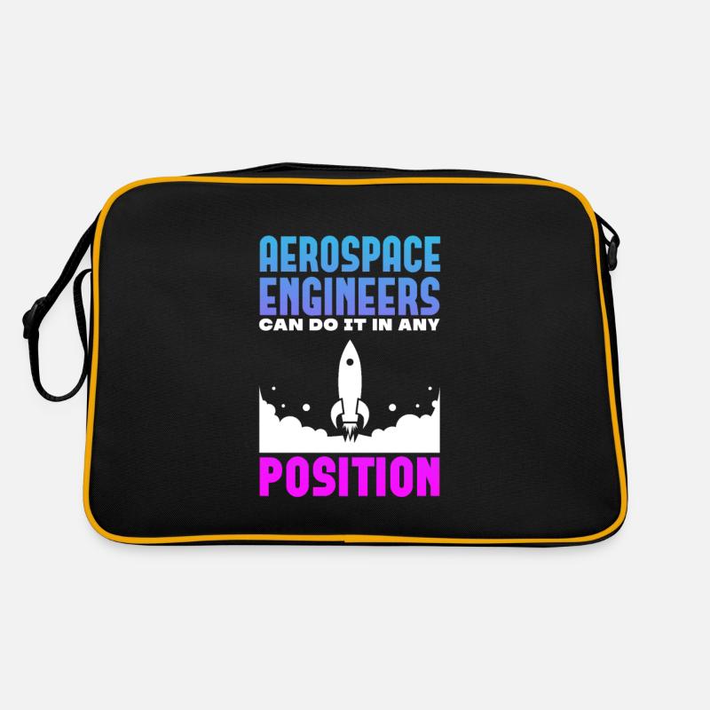 Space Engineer Aeronautical Engineer Retro Bag