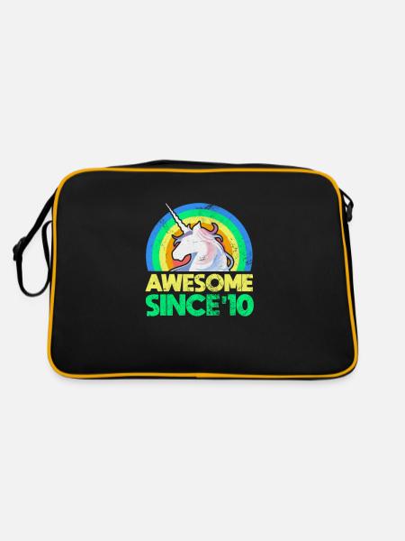 2010 - Retro Bag - black/gold - Back