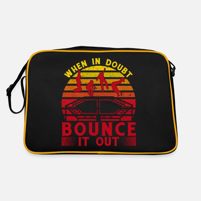 When in doubt bounce it out Retro Bag
