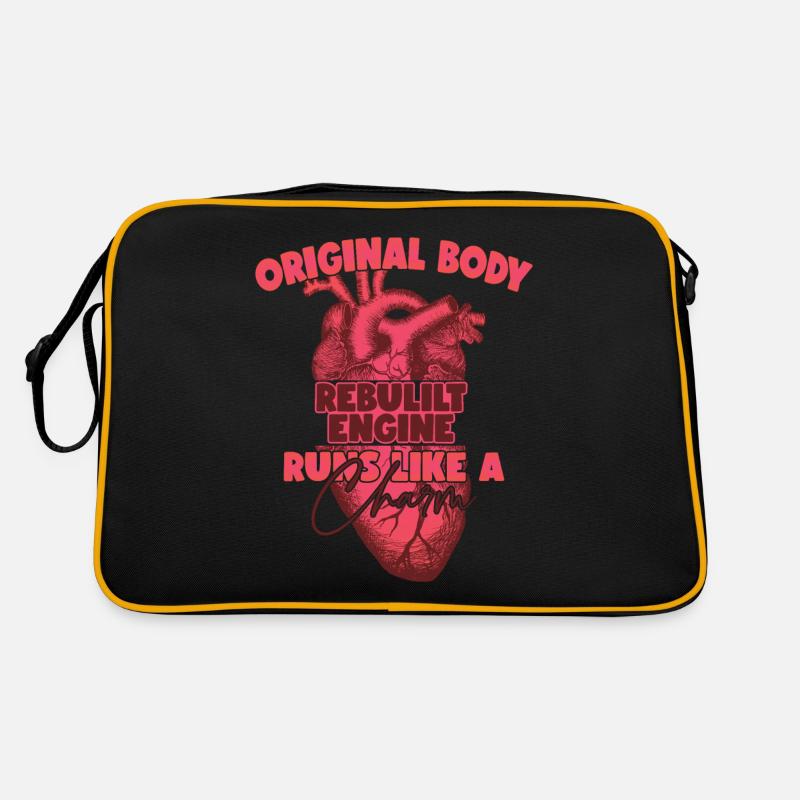 Open Heart Surgery Recovery Operation Retro Bag