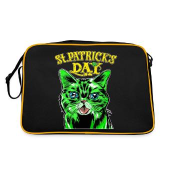 FÊTE DE LA SAINT-PATRICK - Sac Retro - noir/or - Dos