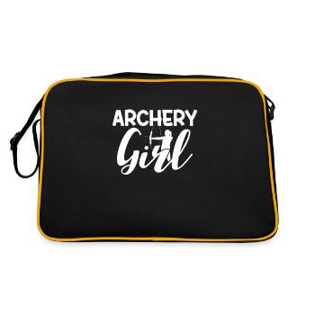 Archerie - Sac Retro - noir/or - Dos
