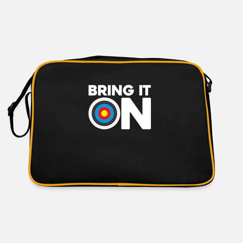Bogenschiessen Retro Tasche