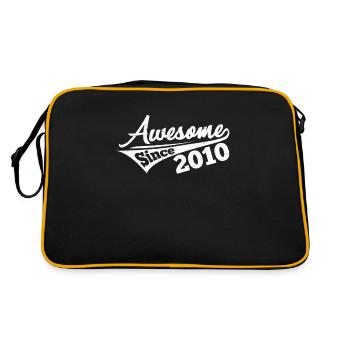 2010 - Sac Retro - noir/or - Dos