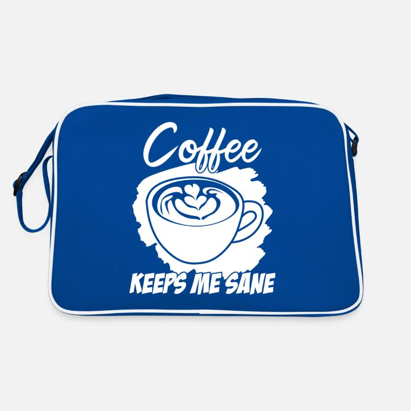 Kaffee Morgenmuffel Kaffetrinker Retro Tasche