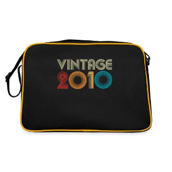 2010 - Sac Retro - noir/or - Dos