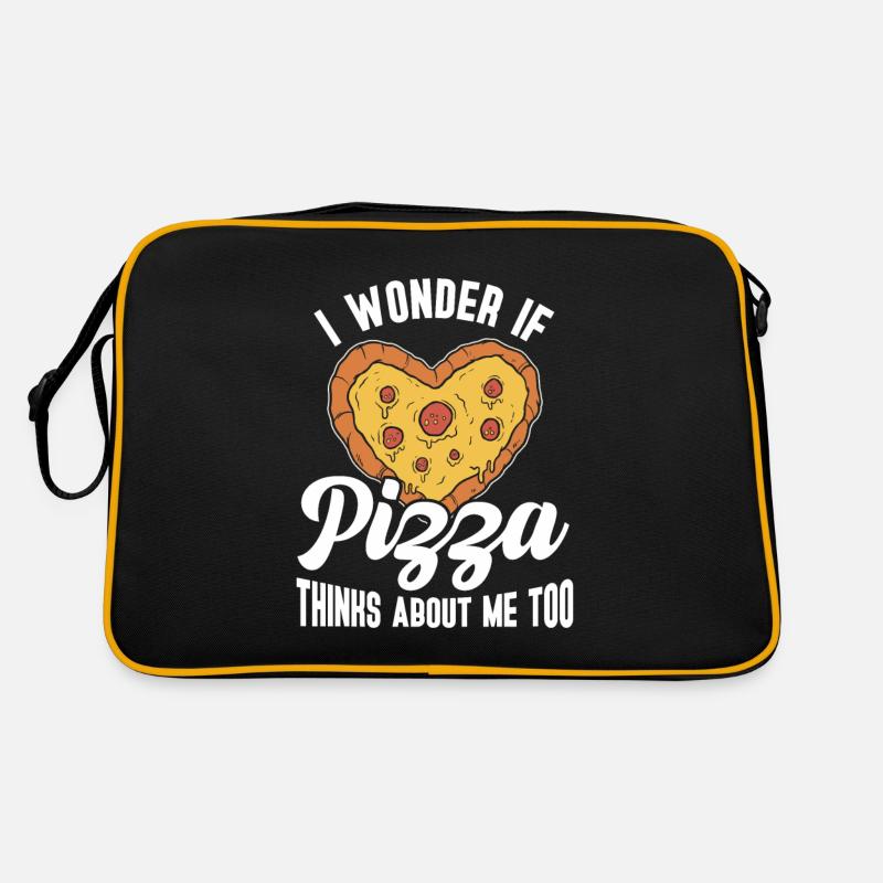 Pizza Baker Gift Italy Pizza Lovers Pizza Retro Bag
