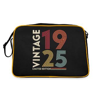 VINTAGE 1925 - Sac Retro - noir/or - Dos