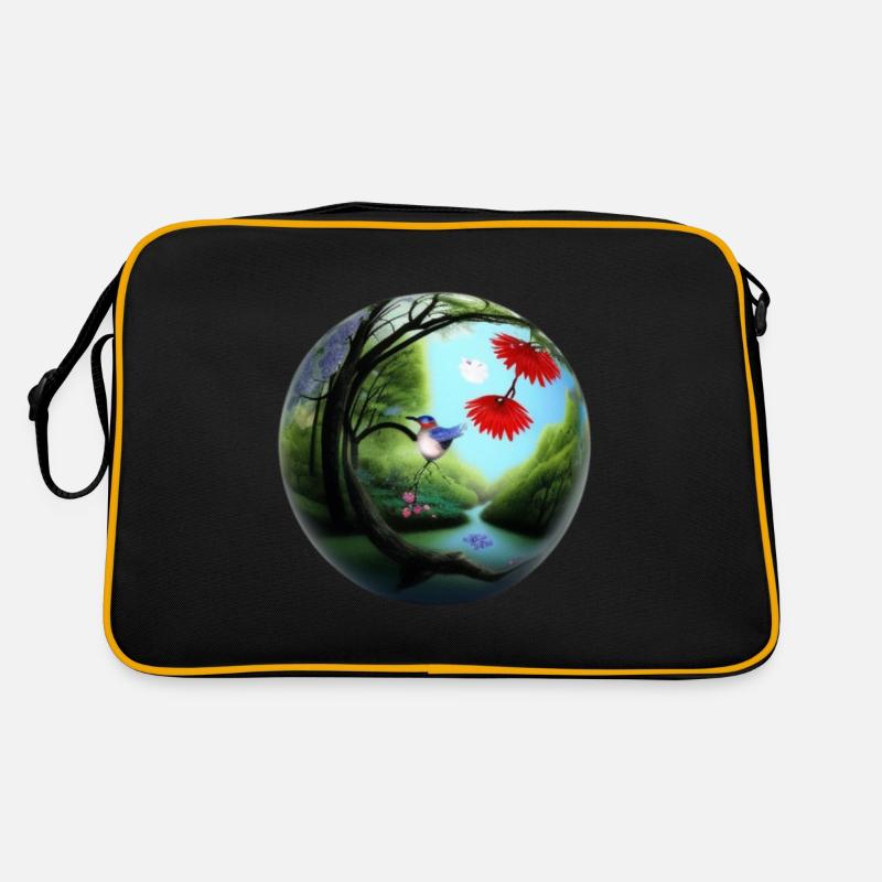 Spherical sphere Retro Bag