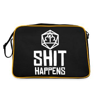 RPG Tabletop RPG Role-playing Game - Retro Bag - black/gold - Back