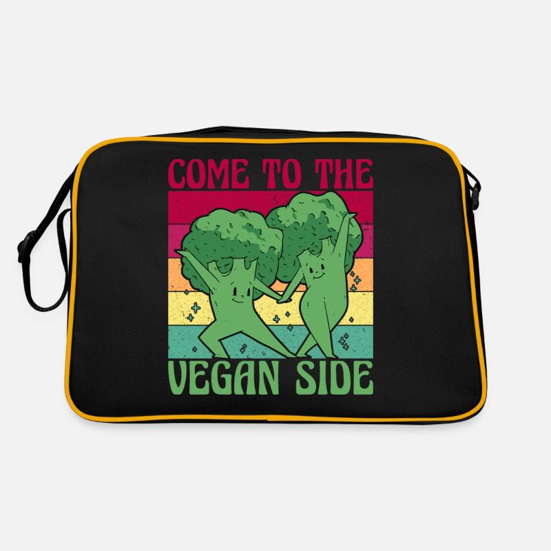 Venez du côté végétalien Sac Retro