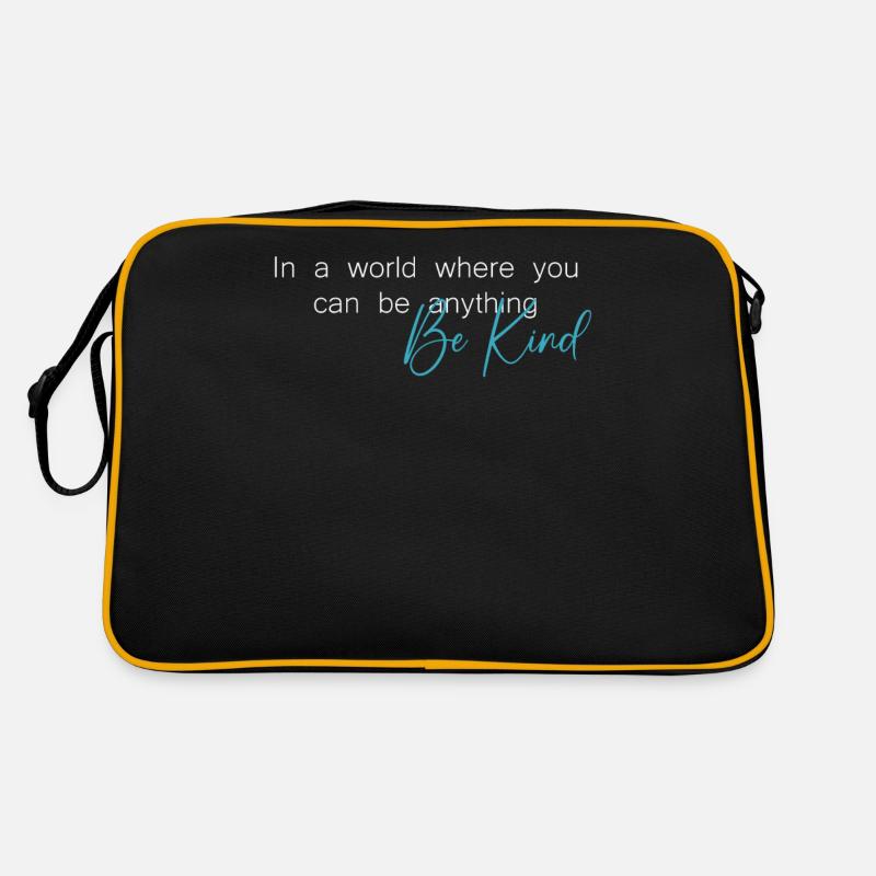 En paix, soyez gentils Sac Retro