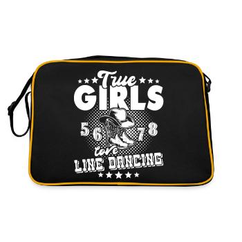 Line Dancing Girls Line Dance - Retro Bag - black/gold - Back