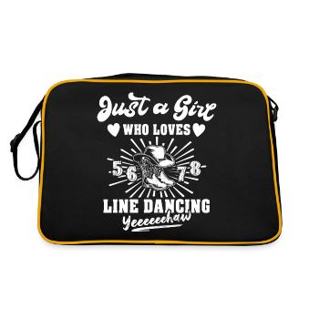 Line Dancing Line Dance - Retro Bag - black/gold - Back