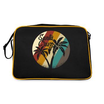 Santa Cruz Vintage - Retro Bag - black/gold - Back