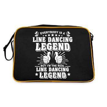 Line Dance Line Dancing - Retro Bag - black/gold - Back