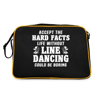 Line Dance Line Dancing - Retro Bag - black/gold - Back