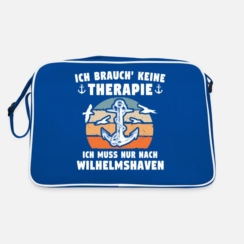 Wilhelmshavener Sprüche Wilhelmshaven Retro Tasche