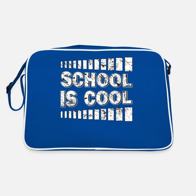 SCHOOL IS COOL Retro Tasche