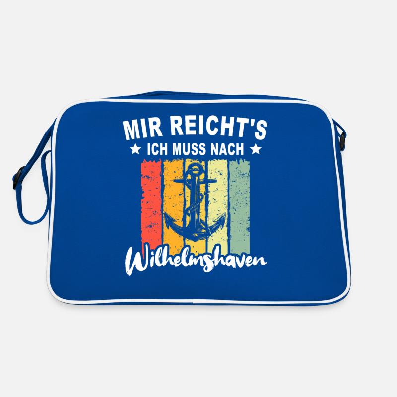 Wilhelmshaven Sprüche Wilhelmshavener Geschenk Retro Tasche