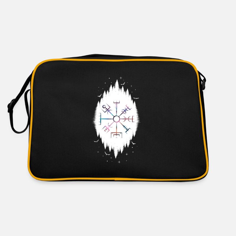 Celtic Vikinger Vegvisir compas Vikings Sac Retro