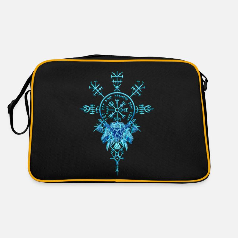 Celtic Vikinger Vegvisir compas Vikings Sac Retro