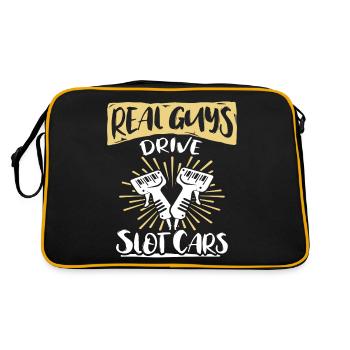 Slot Racing Slot Car - Retro Bag - black/gold - Back