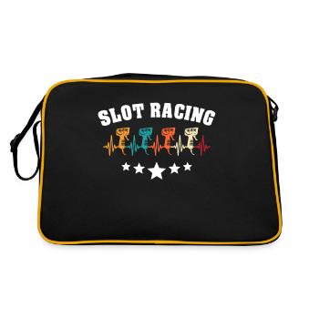 Slot Racing Slot Car - Retro Bag - black/gold - Back