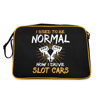 Slot Racing Slot Car - Retro Bag - black/gold - Back