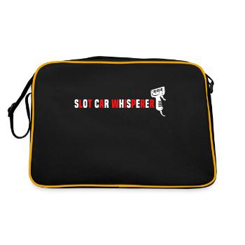 Slot Racing Slot Car Whisperer - Retro Bag - black/gold - Back