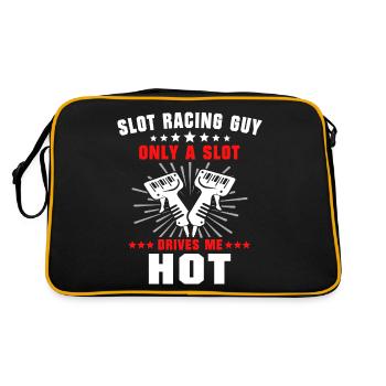 Slot Racing Slot Car - Retro Bag - black/gold - Back